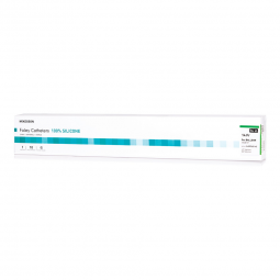 McKesson 16-SFOL514C-McKesson Silicone Foley Catheter, Coude Tip, 14 Fr., Indwelling Catheters (CS)