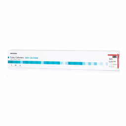 McKesson 16-SFOL518-McKesson Silicone Foley Catheter, Straight Tip, 5cc, 18 Fr., Indwelling Catheter