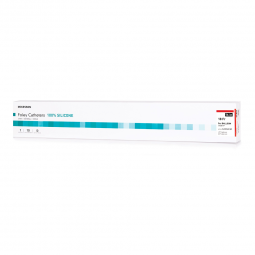 McKesson 16-SFOL518C-McKesson Silicone Foley Catheter, Coude Tip, 18 Fr., Indwelling Catheters (CS)