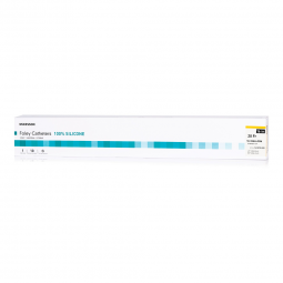 McKesson 16-SFOL520-McKesson Silicone Foley Catheter, Standard Tip, 20 Fr., 5cc, Indwelling Catheter
