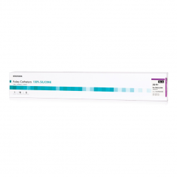 McKesson 16-SFOL522C-Foley Catheter McKesson 2-Way Coude Tip 5 cc Balloon 22 Fr. Silicone, Indwellin