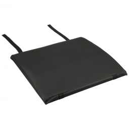 McKesson 170-79002-McKesson Back Support Cushion, 18W X 17D Inch, Black, Wheelchair Accessories (CS)