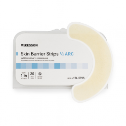 McKesson 176-5725 Skin Barrier-1/2 Arc Strip (TR/20)