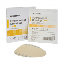 McKesson 1885-McKesson Hydrocolloid Dressing, 6 x 7 Inch Sacral, Hydrocolloids (CS) - McKesson Hydro