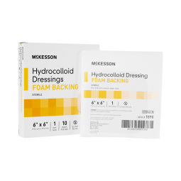 McKesson 1890 Hydrocolloid Dressing, 6 x 6 in (BX/10)