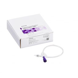 McKesson 194-0123-12 Bolus Enteral Feeding Extension Tube Set for use with Low-Profile Gastrostomy, 