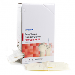 McKesson Perry Performance Plus McKesson 20-1075N-McKesson Perry Performance Plus Surgical Glove, Si