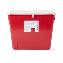 McKesson Prevent McKesson 2266 Prevent Sharps Container, 8 gal, 13-1/2 x 17.3 x 13 in, Receptacles (