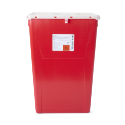 McKesson Prevent McKesson 2268 Prevent Sharps Container, 18 gal, 24.6 x 17.3 x 13 in, Receptacles (E