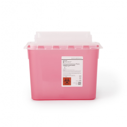 McKesson Prevent McKesson 2269 Prevent Two-Piece Sharps Container, 5.4 Quart, 11 x 12 x 4-3/4 in (CS