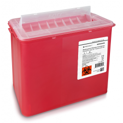 McKesson Prevent McKesson 2271 Prevent Sharps Container, 2 gal, 9-1/4 x 10 x 6 in, Trash Bags & (CS/