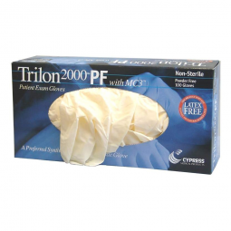 Trilon 2000 PF with MC3 McKesson 25-990-Trilon 2000 PF with MC3 Stretch Vinyl Exam Glove, Extra Larg