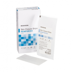 McKesson 3010-McKesson Skin Closure Reinforced Strip, 1/2 X 4 Inch, Skin Closure Strips (CS)