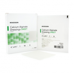 McKesson 3562-McKesson Calcium Alginate Dressing, 4 x 4� inch, Alginates (CS) - McKesson Calcium Alg