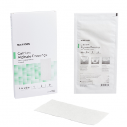 McKesson 3563-McKesson Alginate Dressing, 4 x 8 inch, Alginates (BX) - McKesson Alginate Dressing, 4