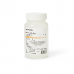 McKesson 37-6240-McKesson Saline Irrigation Solution, 100 mL Bottle, Solutions (CS) - McKesson Salin