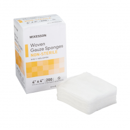 McKesson 44082000-McKesson Gauze Sponge, 4 x 4 Inch, Sponges & Pads (BG) - McKesson Gauze Sponge, 4 