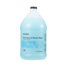 McKesson 53-1355-GL 2 in-1 Shampoo & Body Wash, Summer Rain Scent, 1 gal Jug, Shampoos & Conditioner