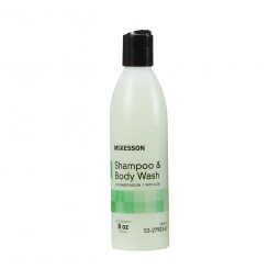 McKesson 53-27903-8 Shampoo & Body Wash, Cucumber Melon Scent, 8 oz Squeeze Bottle, Shampoos & Condi