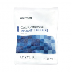 McKesson Deluxe McKesson 59-79C Deluxe General Purpose Soft Cloth Disposable Instant Cold Pack, 6.8 