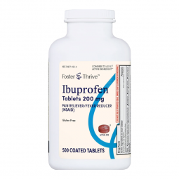 Foster & Thrive McKesson 70677113204-Pain Relief Foster & Thrive 200 mg Strength Ibuprofen Tablet 50