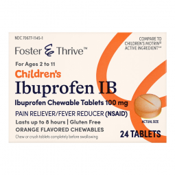 Foster & Thrive McKesson 70677114501-Foster & Thrive Ibuprofen Children's Pain Relief, Pain Relief