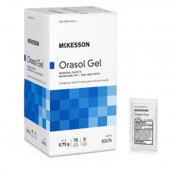 McKesson 82474-McKesson Benzocaine Oral Pain Relief, Pain Relief (CS) - McKesson Benzocaine Oral Pai