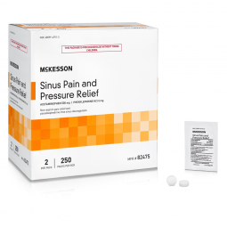 McKesson McKesson 82475 Acetaminophen/Phenylephrine Cold & Sinus Relief, Pain Relief (CS/3000)