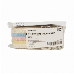 McKesson 857 Pastel Stripe Gait Belt, 60 in (CS/48)
