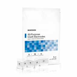 McKesson 87-330-ECG Monitoring Electrode McKesson Snap Connector Conductive Adhesive Gel Cloth Backi
