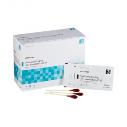 McKesson 987-McKesson Impregnated Swabstick 3 Pack 10% Strength, Applicators & Swabsticks (CS)