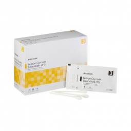 McKesson 989 Oral Swabstick, Lemon Glycerin (CS/250)