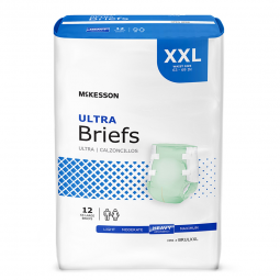 McKesson Ultra McKesson BRULXXL-McKesson Ultra Heavy Absorbency Incontinence Brief, 2X-Large, Adult 
