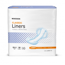 McKesson Classic McKesson LINERLT-34-McKesson Classic Incontinence Liner, Incontinence Liners (CS)