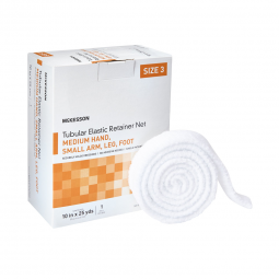 McKesson MSVP114703-McKesson Tubular Bandage, 10 Inch x 25 Yard, Size 3, Retainer Dressings (CS)