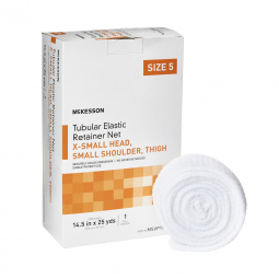 McKesson MSVP114705-McKesson Tubular Bandage, 14-1/2 Inch x 25 Yard, Size 5, Retainer Dressings (CS)