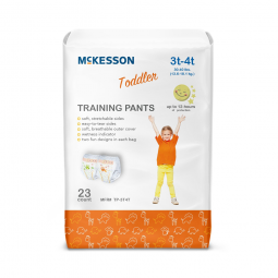 McKesson TP-3T4T-McKesson Toddler Training Pants, 3T to 4T, Overnight & Training Pants (CS)