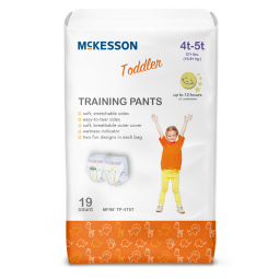 McKesson TP-4T5T-McKesson Toddler Training Pants, 4T to 5T, Overnight & Training Pants (CS)