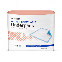 McKesson Ultra Breathable McKesson UPHV2336 Ultra Breathable Heavy Absorbency Low Air Loss Underpad,