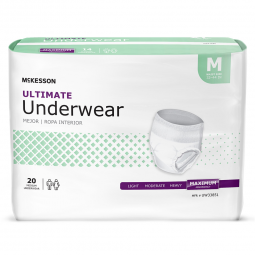 McKesson UW33851-McKesson Ultimate Maximum Absorbent Underwear, Medium, Underwear (BG)