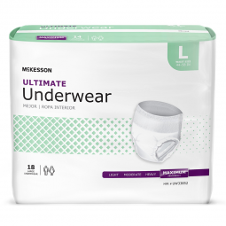 McKesson UW33852-McKesson Ultimate Maximum Absorbent Underwear, Large, Underwear (BG)