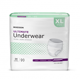 McKesson UW33853-McKesson Ultimate Maximum Absorbent Underwear, Extra Large, Underwear (BG)