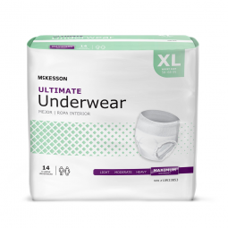 McKesson UW33853-McKesson Ultimate Maximum Absorbent Underwear, Extra Large, Underwear (CS)