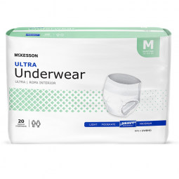 McKesson Ultra McKesson UWBMD-McKesson Ultra Heavy Absorbent Underwear, Medium, Underwear (BG)