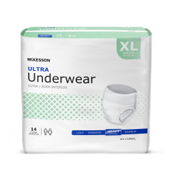 McKesson Ultra McKesson UWBXL-McKesson Ultra Heavy Absorbent Underwear, X-Large, Underwear (BG)