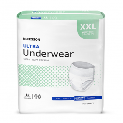 McKesson Ultra McKesson UWBXXL-McKesson Ultra Heavy Absorbent Underwear, 2X-Large, Underwear (BG)