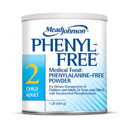 Phenyl-Free 2 891301 Vanilla Medical Food for Management of PKU, 1 lb Can (CS)