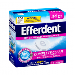 Efferdent Med-Tech Products 81483201586-Efferdent Denture Cleaner, 44 Tablets per Box, Cleaners (BX)