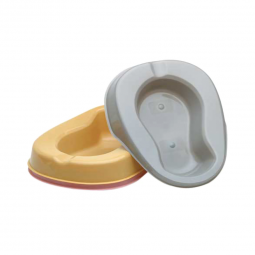 Medegen Medical Products H111-10-Medegen Stackable Bedpan, Dusty Rose, 1-3/4 Quart, Bedpans (CS)