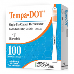 TempaDOT Medical Indicators 5122-Medical Indicators TempaDOT Oral / Axillary Thermometer, Thermome